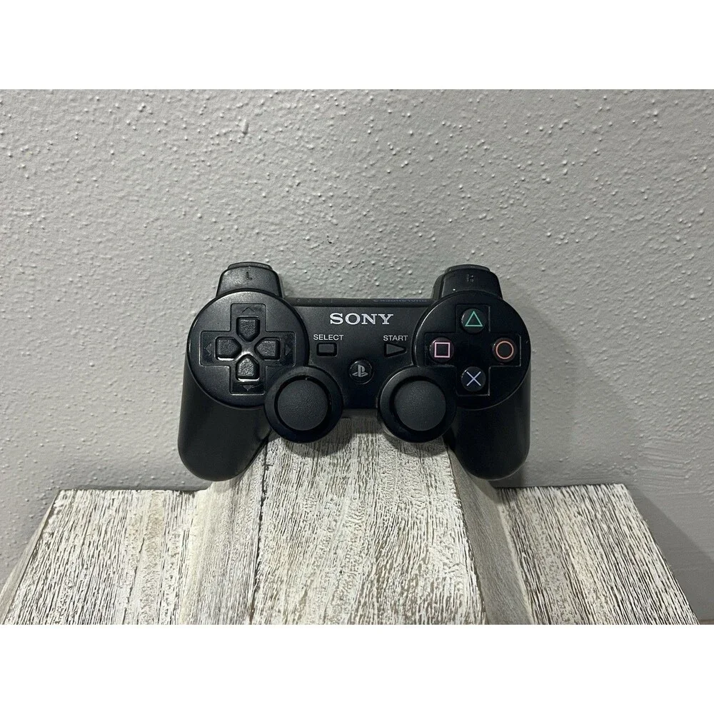 Official Sony PS3 Wireless Controller DualShock 3 Black CECHZC2U 4 PARTS/REPAIR
